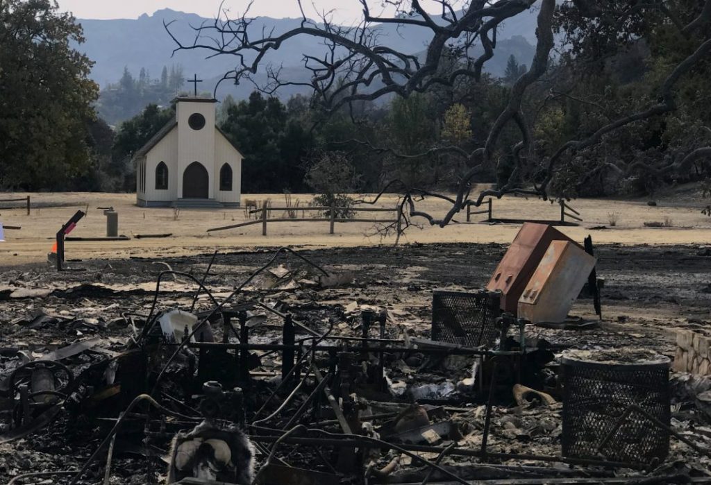 Paramount Ranch post fire