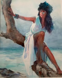 2023 Watercolor Annual Exhibit, Special Honors: Marietta Petrini "Roxy"